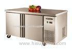 Double Doors 240L Commercial Undercounter Refrigerator For Kitchen , Freezer -18