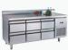 Ventilated Cooling Professional Series Refrigerator With Backrest , Six Drawer
