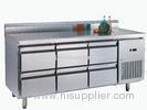 Ventilated Cooling Professional Series Refrigerator With Backrest , Six Drawer