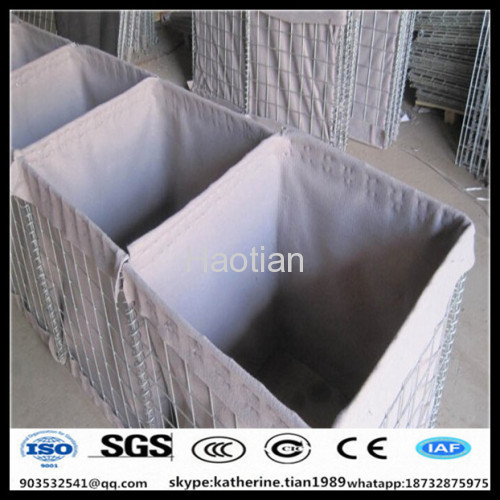 hot-dipped galvanized 50x50mm  sand wall hesco barrier