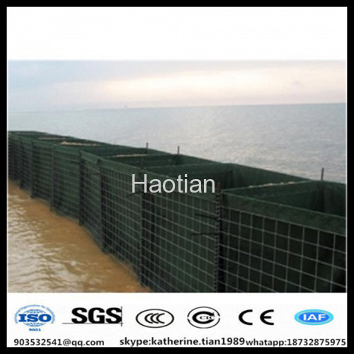 hot-dipped galvanized 50x50mm  sand wall hesco barrier