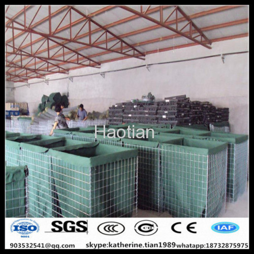 sand wall hesco barrier