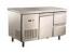 One Door Two Drawers Stainless Steel Freezer For Meat Storage , 225L