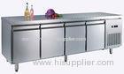 High Efficiency Undercounter Refrigerator Freezer , Stainless Steel Four Door Refrigerator