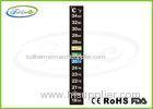 Environmental Friendly PET LCD Thermometer Strip With Back Adhesive For Home 18 ~ 34