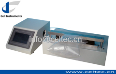 Pressure leak and seal strength tester Open package internal burst tester