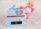 Digital Baby Bath Thermometer Liquid Crystal Thermometer Card and Strips with PVC or PP