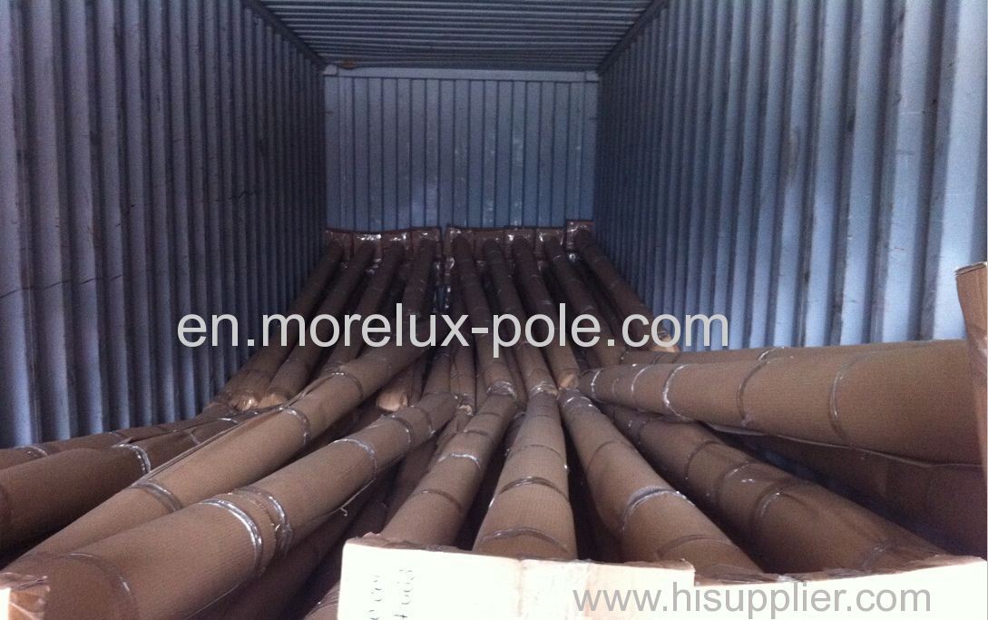 Morelux-pole exported to Morocco