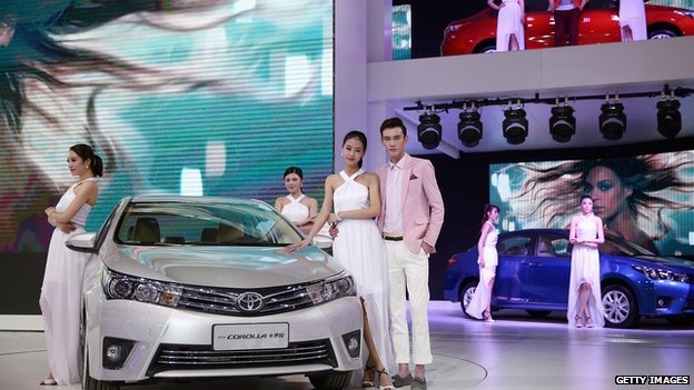 Toyota sees strong rise in China car sales