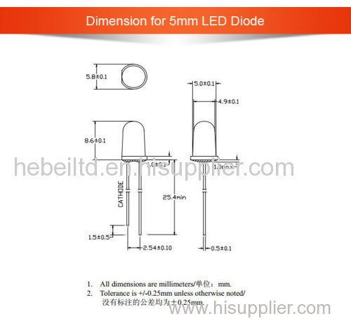 5mm Slow Change Blinking RGB LED