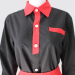 workwear and uniforms in red and black
