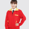 workwear and uniforms in red