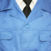 workwear and uniforms in blue