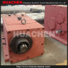 Gearbox reducer heatings and cooling fans for conical twin screw barrel extruder machines