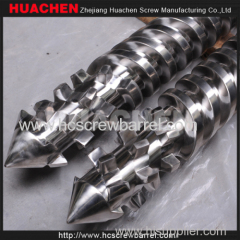 parallel bimetallic twin screw barrel