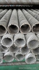 filter frames stainless steel spiral welded perforated metal pipes filter elements in Zhi Yi Da