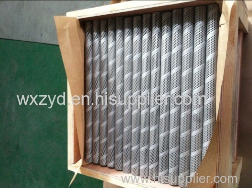 Zhi Yi Da filter frames stainless steel spiral welded perforated metal pipes filter elements