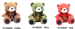 Cartoon Design Candy Bear Doll Bluetooth Speaker Apple accessory