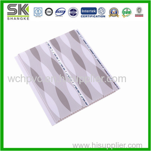 7MM*200MM China factory waterproof building material pvc ceiling