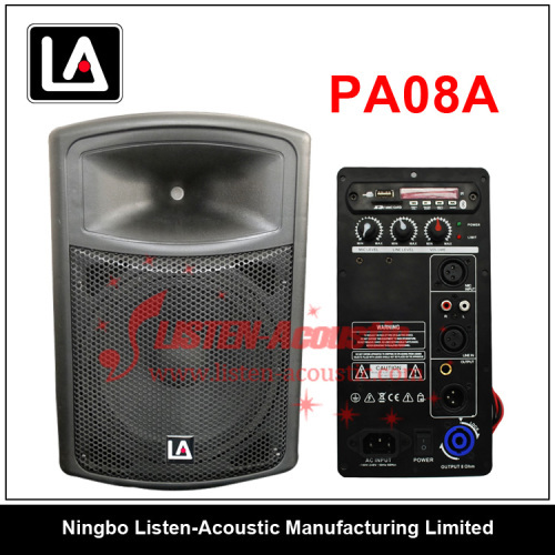 passive active model speaker box/2 way plastic speaker/ PA