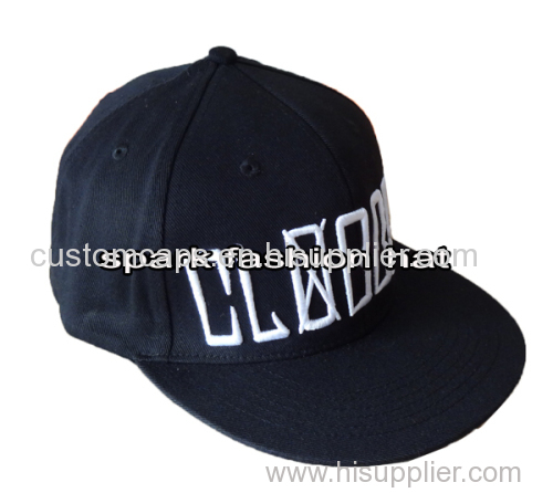 snapback cap with 3D embroidery logo