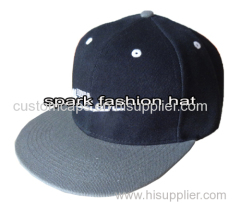 Wholesale flat brim snapback hats with square peak