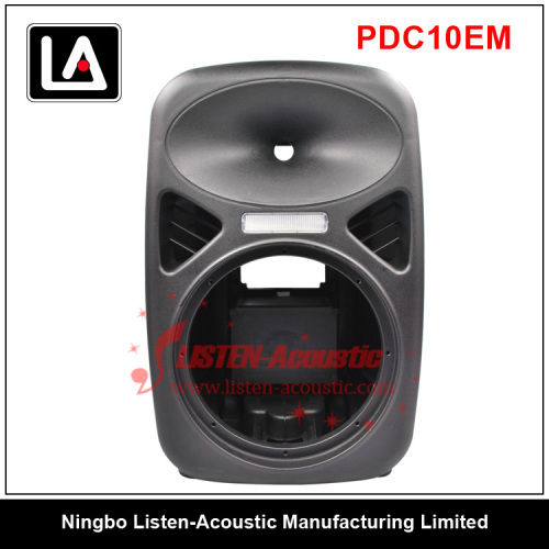 Newest 10" Available Collocation Empty Plastic Speaker Box PDC 10EM