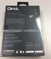 Monster DNA In-Ear Earphone Headsets with ControlTalk Universal for Apple Black