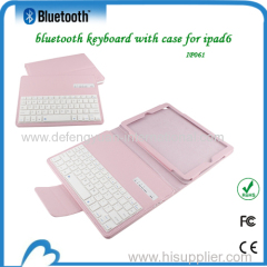 Bluetooth keyboard case for iPad Air 2 with bluetooth keyboard