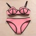 2015 Sexy Women's Neoprene Triangle Bikini Push Up Bathsuit Swimsuit Superfly Swimwear