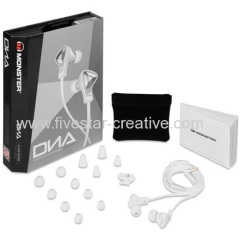 Monster DNA In-Ear Headphones with Apple ControlTalk in white from China