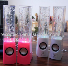 Factory direct selling stock mega bass water dancing speaker