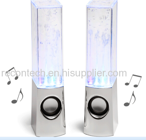 Factory direct selling stock mega bass water dancing speaker