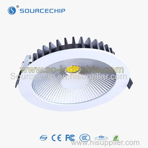 Supply COB 20W slim LED downlight