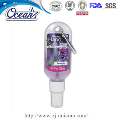 50ml hook clip waterless hand sanitizer product promotion