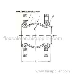 Single Sphere Rubber Expansion Joint S-10