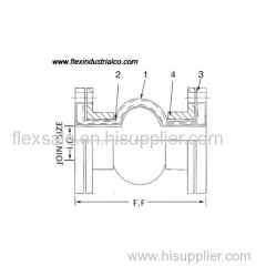 Rubber Expansion Joint > Wide Arch Rubber Expansion Joint S-150