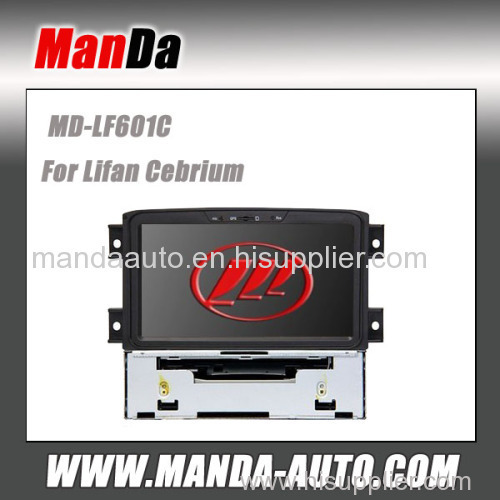 Manda two din car multimedia for Lifan Smily factory navigation system in-dash head unit sat nav