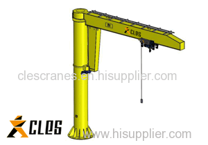 CJZ Series Pillar Mounted Slewing Jib Crane