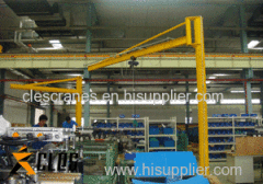 CJZ Series Pillar Mounted Slewing Jib Crane