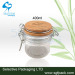 PET kiner jar with bamboo lid