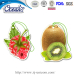 Long Lasting Paper Scents Air Fresherner Promotional Label fruit shape