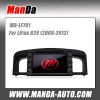 Manda touch sceen car dvd gps for LiFan 620 2009 2010 2011 2012 factory navigation audio player