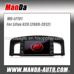 Manda touch sceen car dvd gps for LiFan 620 2009 2010 2011 2012 factory navigation audio player