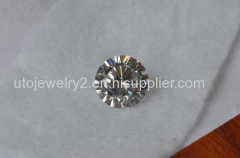 korea machine cut 16 hearts star cut cubic zirconia gemstones