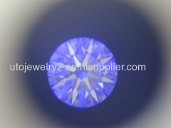 lab created CZ gems star cut zirconia 1.0-3.0mm