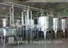 Turn Key Project Fresh Milk Processing Machine / Dairy Production Equipment with Pasteurization