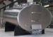 Big Horizontal Stainless Steel Tanks , Cooling Bulk Liquid Pasteurized Milk Tank 1000L - 30000L