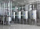 Ultra High Temperature Dairy Milk Processing Plant / Milk Manufacturing Process Machinery 1000L / H
