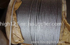 High Carbon Steel Wire Ropes for Heavy Industry